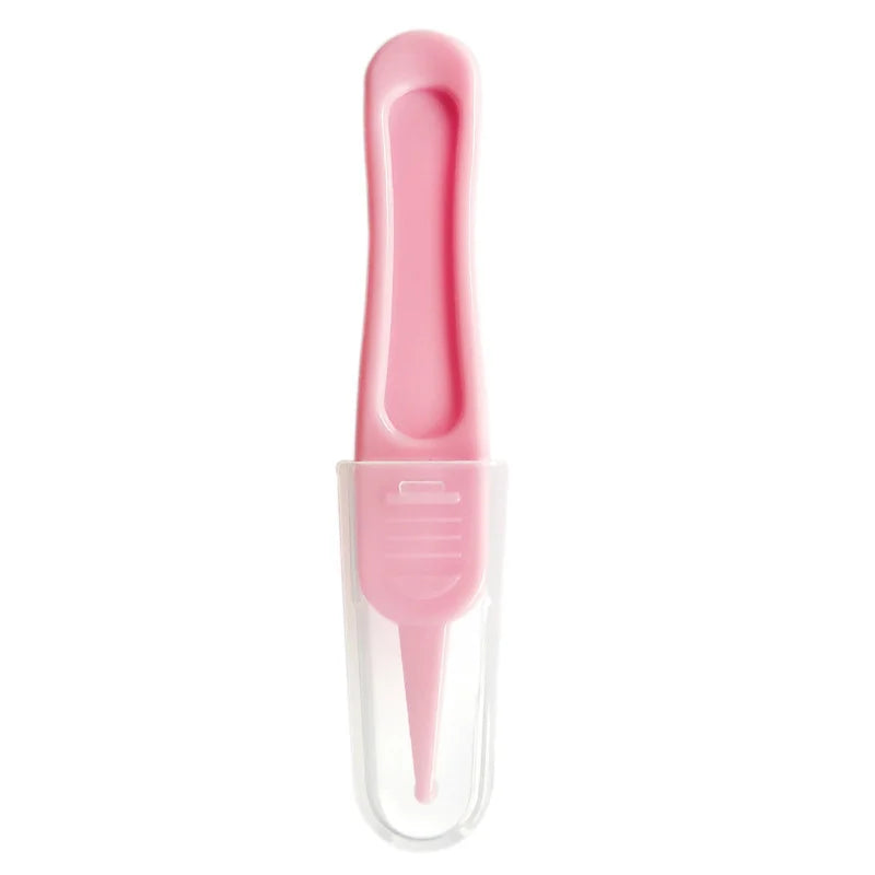 Baby Safety Tweezers – Multi-Purpose Nose & Ear Cleaning Tool for Newborns - Pocketful Of Hugs
