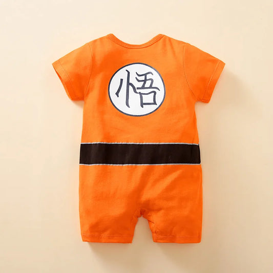 Anime Baby Romper – Unisex Cotton Jumpsuit for Newborns - Pocketful Of Hugs