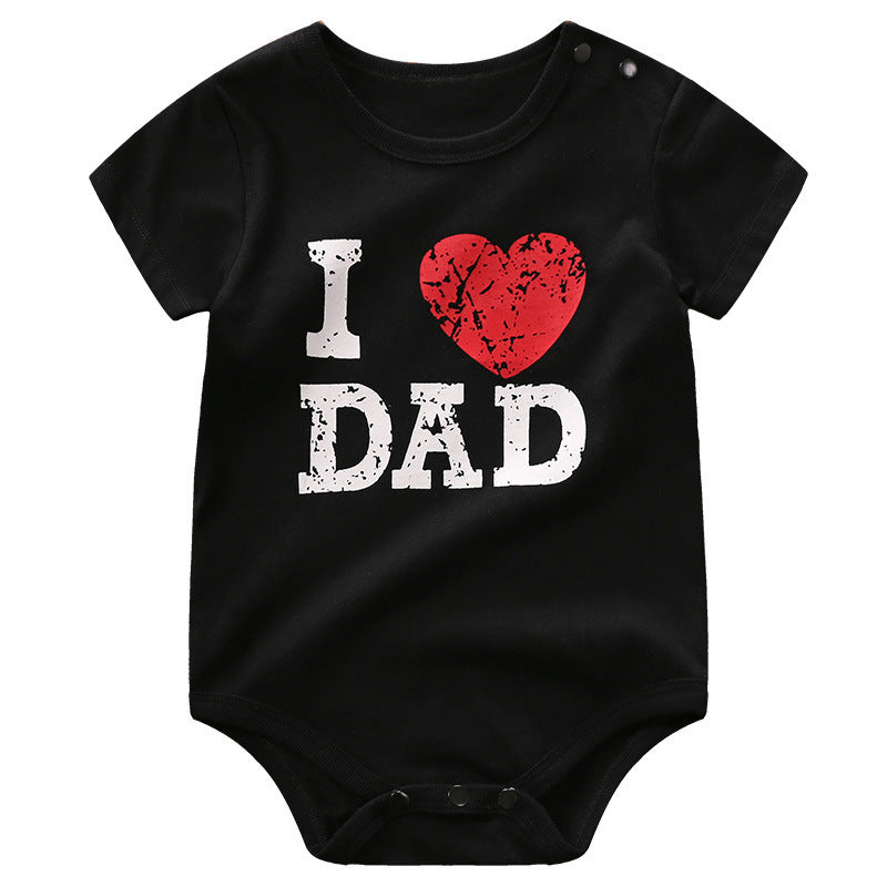 Short Sleeve Pullover Baby Romper - Pocketful Of Hugs