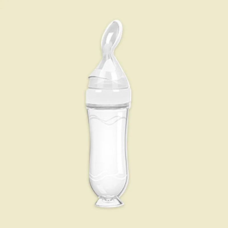 Silicone Baby Feeding Spoon – Dolphin Design Rice Cereal Dropper for Newborns - Pocketful Of Hugs
