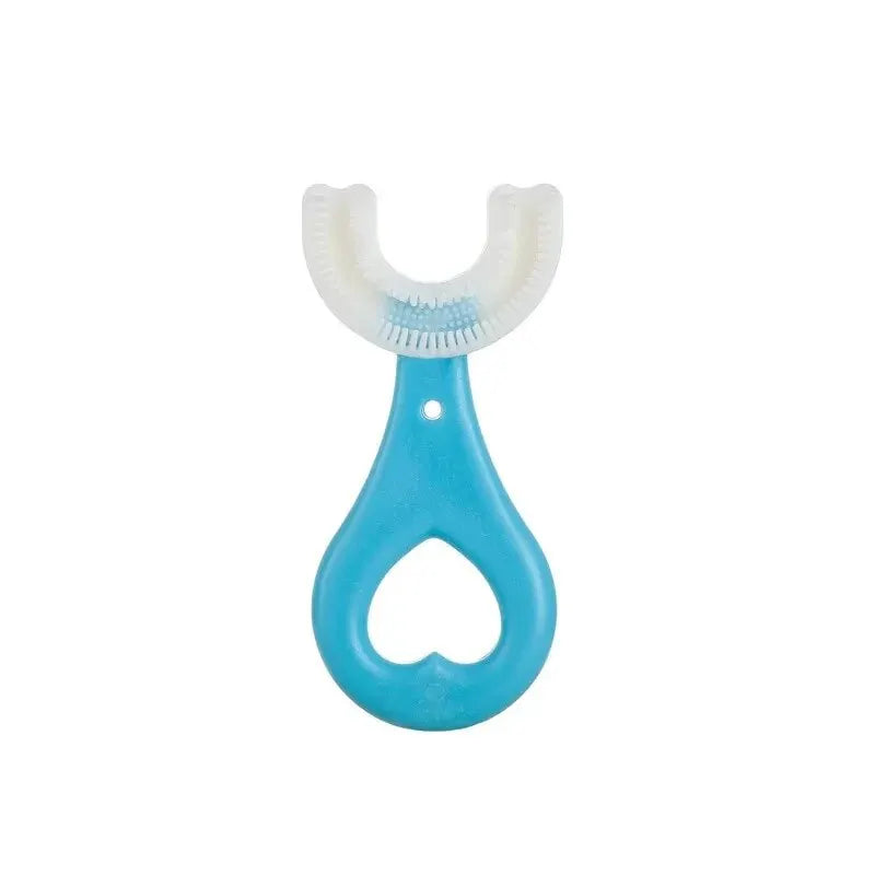2-Pack U-Shaped Kids Toothbrush – Soft Silicone Brush for Toddlers - Pocketful Of Hugs