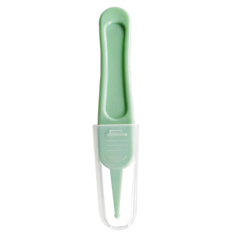 Baby Safety Tweezers – Multi-Purpose Nose & Ear Cleaning Tool for Newborns - Pocketful Of Hugs