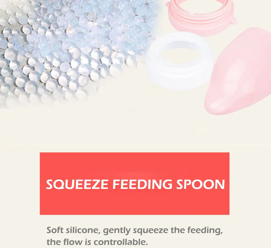 Silicone Baby Feeding Spoon – Dolphin Design Rice Cereal Dropper for Newborns - Pocketful Of Hugs