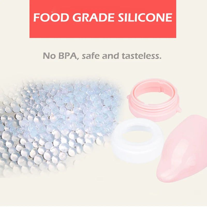 Silicone Baby Feeding Spoon – Dolphin Design Rice Cereal Dropper for Newborns - Pocketful Of Hugs